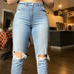 American Eagle mom jeans
